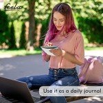 feela 8 Pack Soft Cover Journal Bulk, Notebooks College Ruled for Work, Lined Travel Journal for Students Women, Note Taking Notebook School Supplies Business Writing, 8.2” x 5.5”, A5, Pastel Colors