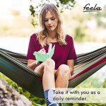 feela 3 Pack Pocket Small Notebook Journals, Mini Cute Hardcover College Ruled Notepad Women Office Supplies, with 3 Black Pens, 3.5”x 5.5”, A6, Pastel Colors, Light Blue, Light Purple, Light Green