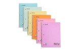 Mintra Office Spiral Notebooks Spiral Notebooks - 1 Subject, Pastel, College Ruled, 6 Pack, For School, Office, Business, Professional,70 Sheets