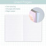 THiNKABLE Kids notebook pack, Set of 24, Pastel Mini Kid Journals Bulk, Small Notebooks for Party Favors, Back to School Supplies, Inspirational Notebooks, Pocket Journal sets