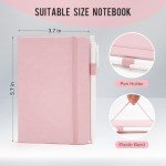 Pocket Small Notebook Journals, 8 Pack (8 Pastel Color) Mini Notebook 3.7x5.7 Journaling Notebooks for Women Men, Hardcover Lined Note Pads with Pens for Work, Business, Travel Journal, Office Supplies
