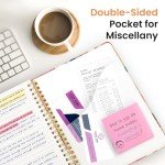 Lined Spiral Journal Notebook for Women, Cute A5 College Ruled Hardcover Notebook for Work & Note Taking, Aesthetic Pretty Journal for Writing, 140 Pages, Pastel Garden