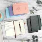 Pocket Small Notebook Journals, 8 Pack (8 Pastel Color) Mini Notebook 3.7x5.7 Journaling Notebooks for Women Men, Hardcover Lined Note Pads with Pens for Work, Business, Travel Journal, Office Supplies