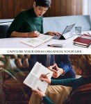 Ansopu Lined Journal Notebook for Women, A5 100 GSM Thick Paper, Pink Leather Hardcover Journal for Writing, Travel Journal Diary 160 Pages (5.75'' X 8.38'')