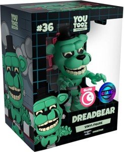 Youtooz FNAF Dreadbear 4.8”, Dread Bear Vinyl Figure, Collectible Dreadbear from Five Nights at Freddy’s by Youtooz FNAF Collection