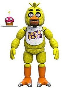 Funko Five Nights at Freddy's Articulated Chica Action Figure, 5",Yellow