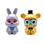 Five Nights at Freddy's Security Breach SquishMe Series 1 Collectors Box 5-Pack: Stress Relief Toy, Party Favor & Fidget Toys for Kids - Entire Series 1 Set w/FNAF Figures Squishies