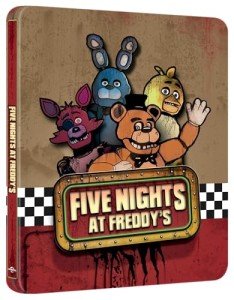 Five Nights at Freddy's [Steelbook] [4K Ultra HD] [2023] [Blu-ray] [Region Free] [4K UHD]
