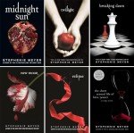 Twilight Saga Series Set of 6 Books. Twilight, Breaking Dawn, New Moon, Eclipse, An Eclipse Novella and Midnight Sun