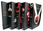 Twilight Saga Black Cover Stephenie Meyer 5 Books Collection set (Breaking Dawn, Short Second Life Of Bree Tanner, Eclipse, New Moon, Twilight)