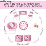 Sanrio Hello Kitty Pop Up Hamper with Durable Carry Handles, 21'' H x 13.5'' W X 13.5'' L