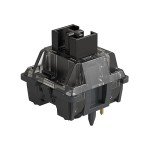 Akko V3 Creamy Black Pro Keyboard Switch with Dustproof Stem for Mechanical Gaming Keyboard, 5-Pin Linear Switches (45pcs)