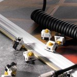 Akko V3 Penguin Tactile Silent Keyboard Switch for Mechanical Gaming Keyboard, 5-Pin 43gf Quiet Pre-Lubed Switches with Standard MX Structure (45pcs)