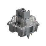 Akko V3 Silver Pro Keyboard Switch with Dustproof Stem for Mechanical Gaming Keyboard, 5-Pin Linear Pre-Lubed Switches (45pcs)