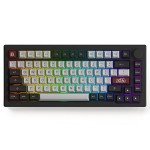 Akko Dracula Castle 5075B Plus Wireless Gaming Keyboard | LED RGB Wireless Keyboard with PBT Keycaps | 2.4 Ghz Bluetooth Keyboard | USB-C Wired Mechanical Keyboard | Gaming PC Accessories