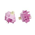 Akko V3 Creamy Purple Pro Keyboard Switch for Mechanical Gaming Keyboard, 5-Pin 30gf Tactile Switches Pre-Lubed Key switches(45pcs)