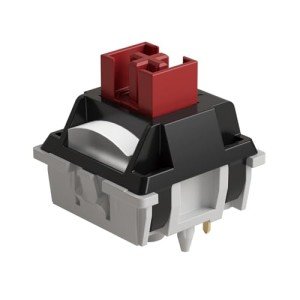 Akko Dracula Linear Keyboard Switch with Diffuser for Backlit Mechanical Gaming Keyboard, 5-Pin 35gf Pre-Lubed Switches with Standard MX Structure (45pcs)