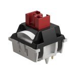 Akko Dracula Linear Keyboard Switch with Diffuser for Backlit Mechanical Gaming Keyboard, 5-Pin 35gf Pre-Lubed Switches with Standard MX Structure (45pcs)