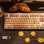 MONSGEEK AKKO x MG108B Bun Wonderland Mechanical Keyboard Hot-Swappable Multi-Mode Gaming Keyboard with PBT Dye-Sub MOG Profile Keycaps Pre Lubed Piano Switch
