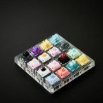 Akko 16-Key Switch Tester Mechanical Keyboards Acrylic Testing Tool Mechanical Keyboard Switches