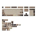Akko PBT Keycaps Set, Mountain Seclusion Cherry Profile 140-Key PBT Keycaps for Mechanical Keyboards