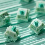 Akko Botany Keyboard Switch for Mechanical Gaming Keyboard, 5-Pin 38gf Linear Pre-Lubed Switches (45pcs)