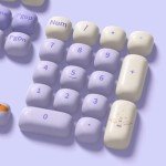 Akko PBT Keycap Set, Magic Lop Bunny Keycap Set MOG Profile 146-Key Keycaps for Mechanical Keyboards