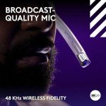 Logitech G Astro A50 Omni-Platform Wireless Gaming Headset + Base Station for PS5, Xbox, PC: PLAYSYNC Audio Switcher, <16 bit/48kHz (Console), <24 bit/48 kHz (PC), 24hr Battery, 2.4GHz & BT - White