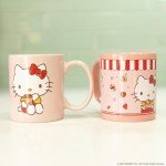Uncanny Brands Hello Kitty Single Cup Coffee Maker Gift Set with 2 Mugs