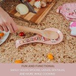 Sanrio Hello Kitty Stacked Snacks Ceramic Spoon Rest Holder | Kitchen Organizer For Utensils To Keep Countertop Clean