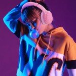 Mytrix Sakura Wireless Gaming Headset for PC, PS4, PS5, Mac, Switch, 50mm Drivers, 2.4GHz & Bluetooth Gaming Headphones with Noise Cancelling Mic, Over Ear Headphones for Xbox with Wired - Pink