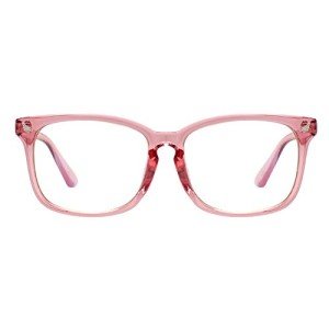 MAXJULI Blue Light Blocking Glasses,Computer Reading/Gaming/TV/Phones Glasses for Women Men(Pink)