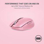 Razer Orochi V2 Mobile Wireless Gaming Mouse: Ultra Lightweight - 2 Wireless Modes - Up to 950 Hr Battery Life - Mechanical Mouse Switches - 5G Advanced 18K DPI Optical Sensor - Quartz Pink