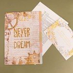 AUEAR, 10 Pack Leaf Binder Index Dividers A5 Insertable Page Divider Cute Paper Category Tab for 6 Ring Planner Notebook Travel Diary