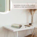 Aesthetic 6 Ring A5 Binder Set of 2 - The Perfect Small 0.75 Inch Planner Binder for Journaling or Collections - Refillable Notebook Holder with Pocket