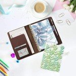 Framendino, 2 Sets 12 Pack Plastic A5 6-Ring Planner Dashboard Inserts Loose Leaf Binder Journal Translucent Tab Cards