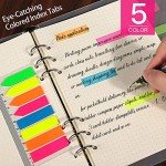 LEOBRO A5 Paper, Dotted Paper for A5 Binder, Planner Inserts, with Binder Pocket, Index Tabs, Ruler, Refill for Planner Notebook Journal