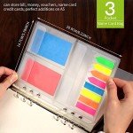 LEOBRO A5 Paper, Dotted Paper for A5 Binder, Planner Inserts, with Binder Pocket, Index Tabs, Ruler, Refill for Planner Notebook Journal