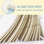 Toplive 6 Ring Binder Cover, Transparent PVC A5 Planner Binder Notebook Cover Refillable Loose Leaf Round Ring Personal Journal with Insert 45 Sheets Paper and Dividers