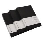 3 Pack A5 A6 B5 Round Ring Binder Cover 6-Ring 9-Ring PVC Binder Covers Refillable Notebook Loose Leaf Binder Protector (Inner Paper Not Included) (A6 black 3 pack)