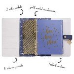 Pukka Pad, Carpe Diem A5 Planner with Weekly, Monthly Undated Inserts, 10 X 9.5 X 2 Inches, Colour Wash