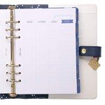 Pukka Pad, Carpe Diem A5 Planner with Weekly, Monthly Undated Inserts, 10 X 9.5 X 2 Inches, Colour Wash