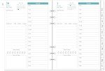 2025-2026 Planner Refills for A5 Binder - One Page Per Day Daily ＆ Monthly Planner, July 2025-June 2026, Prioritized, To-Do List, Notes, Appointment Schedule, 6-Hole Punched, 5.8" x 8.3"