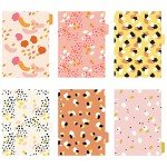 Avery Planner Dividers for A5 Planners, 6-Tab Set, Spots Design, 1 Set (25436)