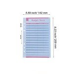 Budget Sheets for A5 Binder, 60 Pcs Budget Tracker Inserts for A5 Planner, 6-hole Budget Refill Pages for Budgeting