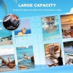 100 Pack 800 Pockets 6 Ring A5 Planner Inserts, Double-Side Photocard Sleeves for Kpop Trading Card Binder