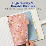 Avery Planner Dividers for A5 Planners, 6-Tab Set, Spots Design, 1 Set (25436)