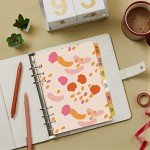 Avery Planner Dividers for A5 Planners, 6-Tab Set, Spots Design, 1 Set (25436)