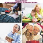 100 Envelopes Money Saving Challenge with Cute Stickers, A5 Money Saving Binder with Cash Envelopes，Budget Binder Savings Challenge Book for 100 Day to Save $5,050 for Budgeting Planner(Purple)