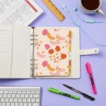 Avery Planner Dividers for A5 Planners, 6-Tab Set, Spots Design, 1 Set (25436)